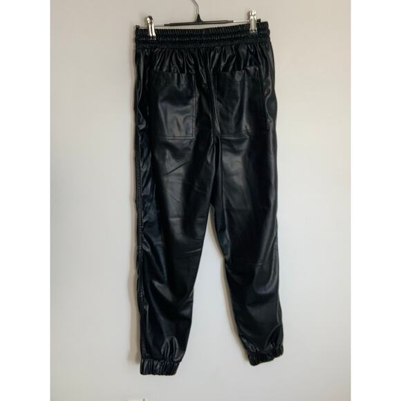 BLANK NYC Vegan Leather Joggers size 27 - Picture 4 of 7